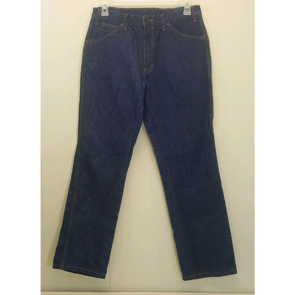 Dickies 33X30 Jeans Blue‎ Jean Denim Pants 9393 Dark Wash Work Barn Chores